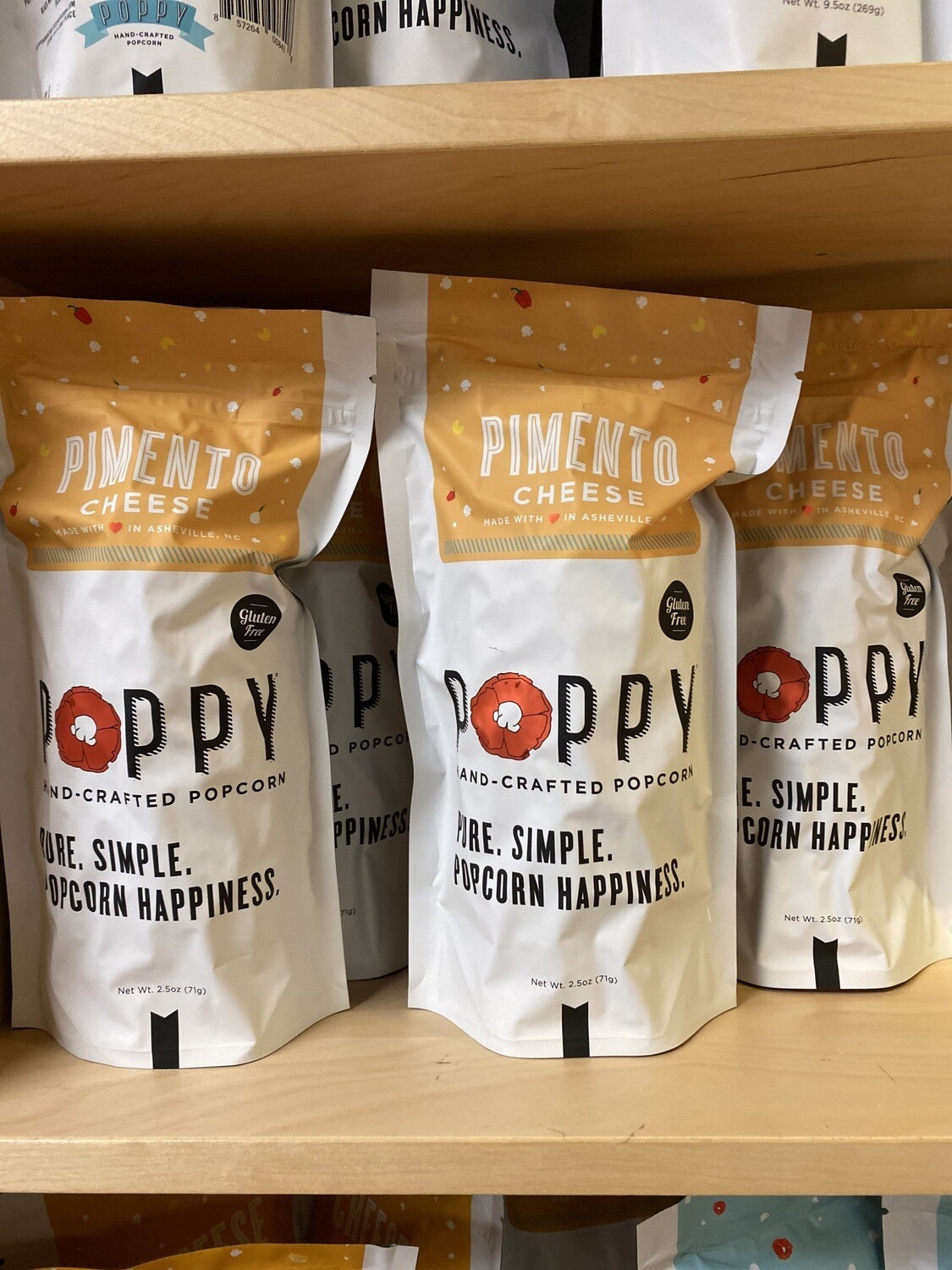 Poppy Pimento Cheese Popcorn