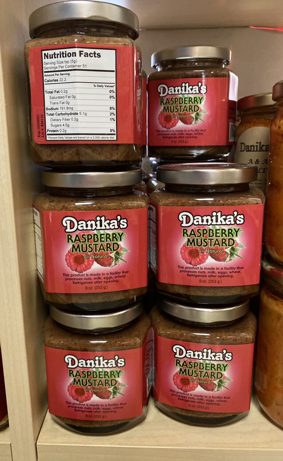 Danika Raspberry Mustard