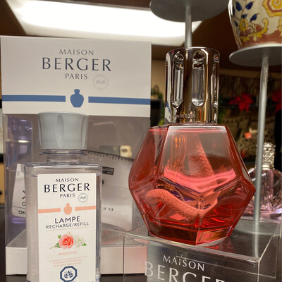 Maison Berger Geometry Red Gift Set