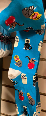Headline Stuck Cats Sock
