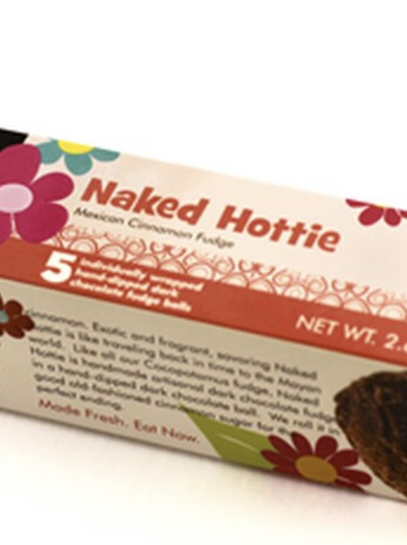 Naked Hottie Mexican Cinnamon Dark Chocolate Fudge Truffled