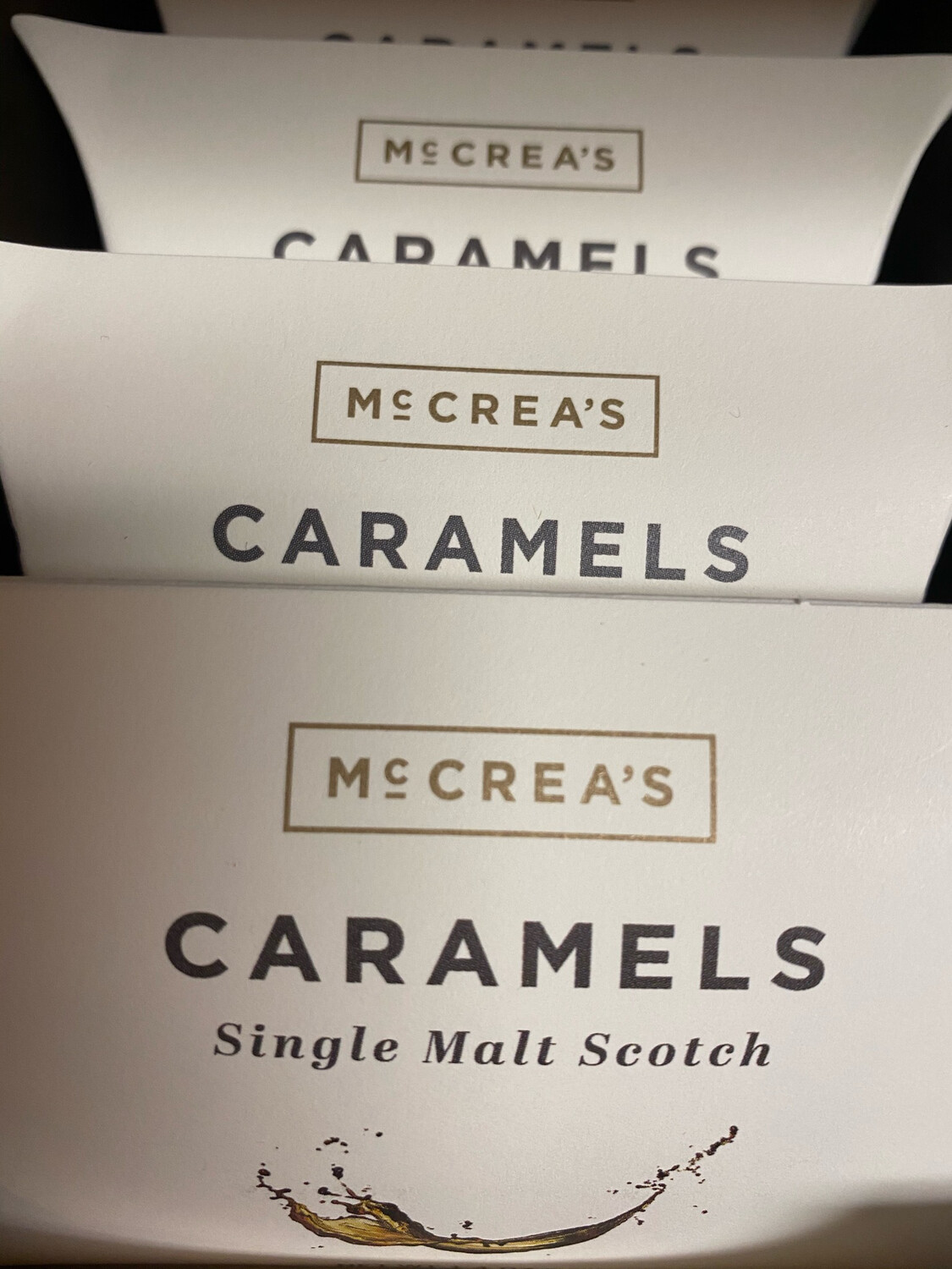 McCrea’s Single Malt Scotch Caramel Pillow Box