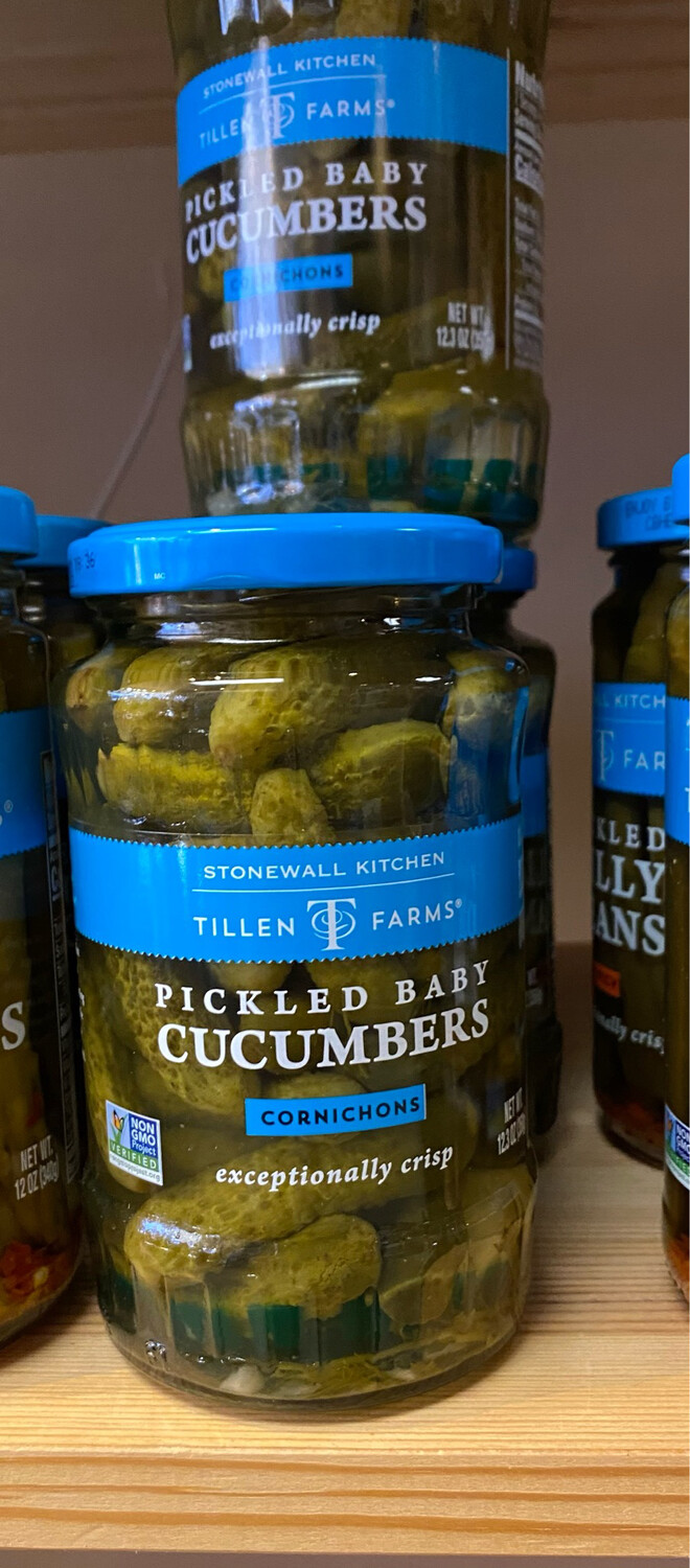 TF Pickled Baby Cucumbers, Cornichons