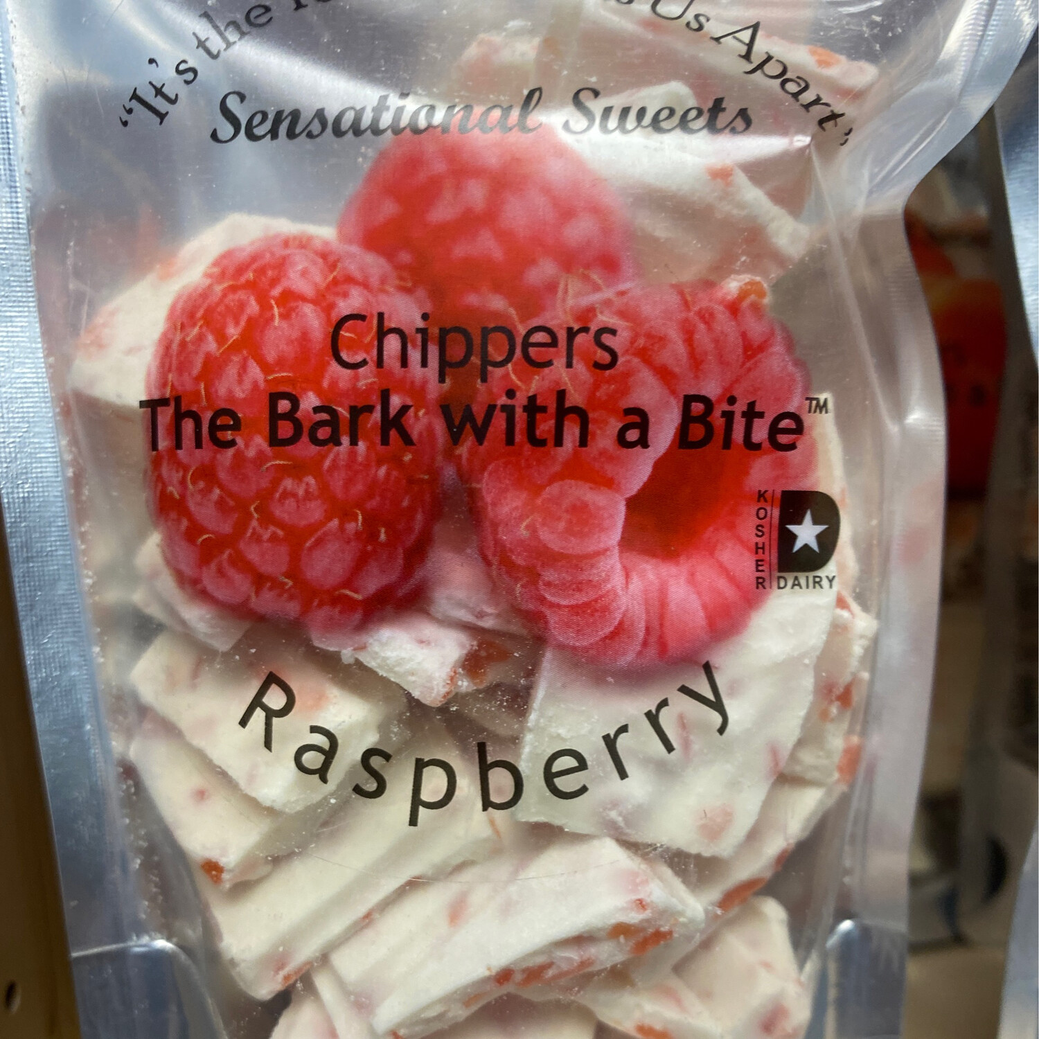 Chipper White Chocolate Raspberry Bark
