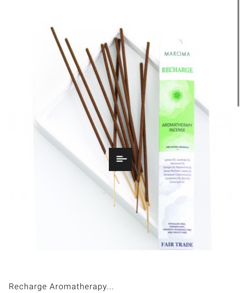 Maroma Recharge Incense