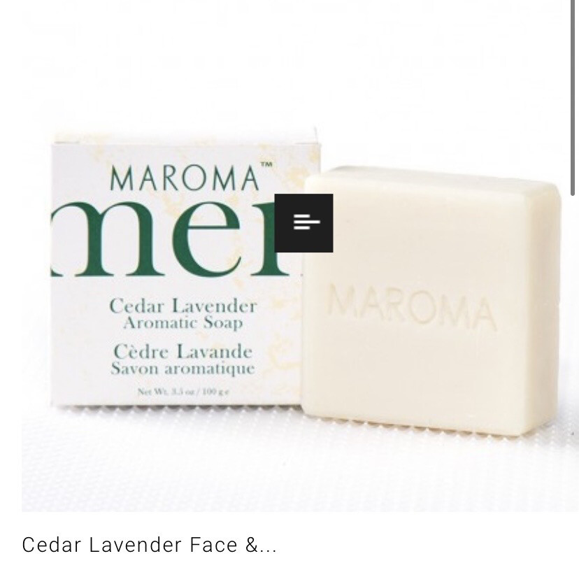 Maroma Cedar Lav Soap