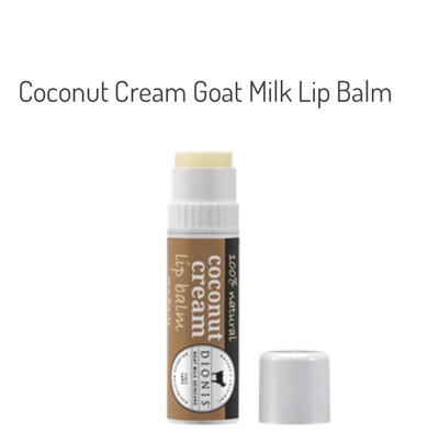 Dionis Goat Milk Coconut Cream Lip Balm