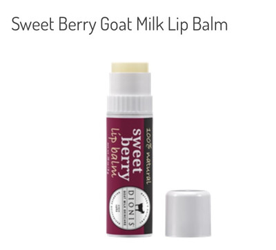 Dionis Sweet Berry Goat Milk Lip Balm