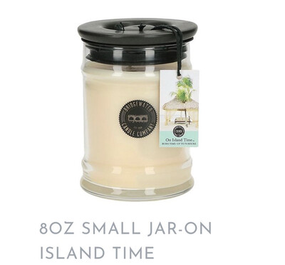 BW On Island Time Candle Sm