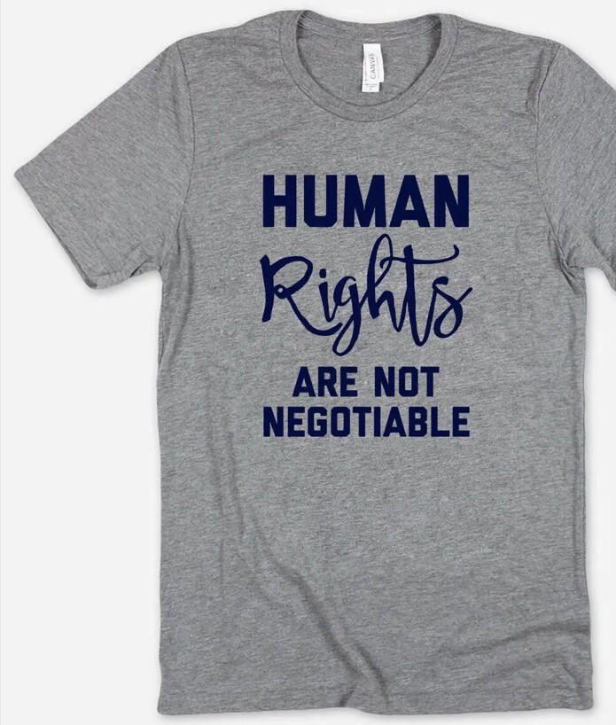 Human Rights Tee 3X