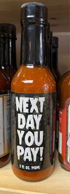 Next Day You Pay Hot Sauce