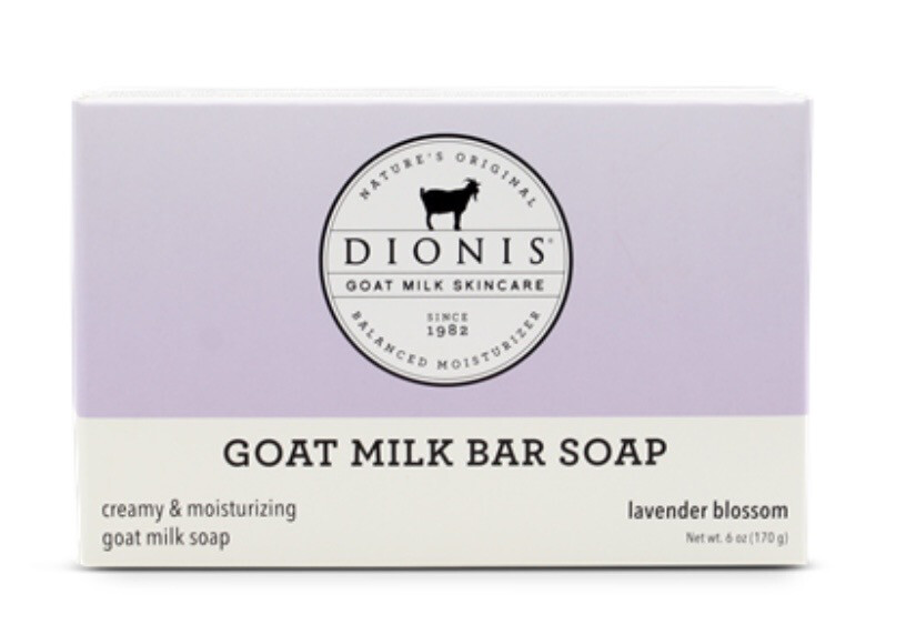 Dionis Lavender Blossoms Goat Milk Soap Bar