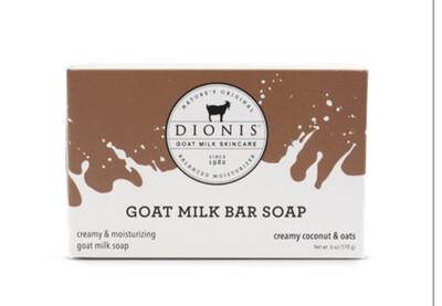 Creamy Coconut & Oats Goat Milk Soap Bar