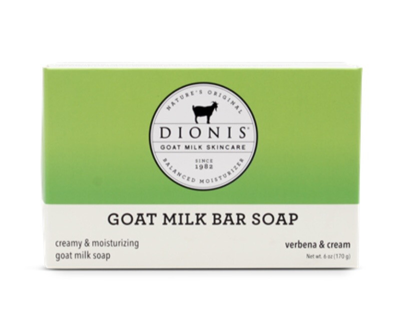 Dionis Verbena & Cream Goat Milk Soap Bar