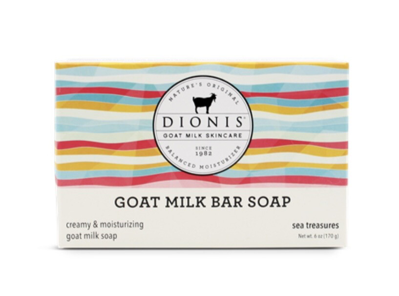 Dionis Sea Treasures Goat Milk Soap Bar