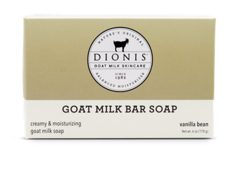 Dionis Vanilla Bean Goat Milk Soap Bar