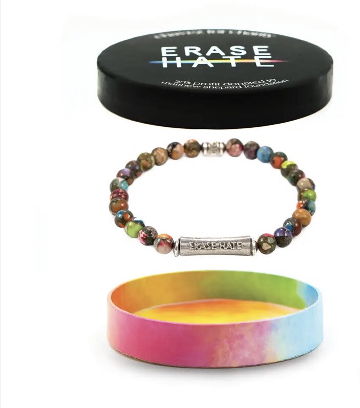 Erase Hate Multi Color Bracelet