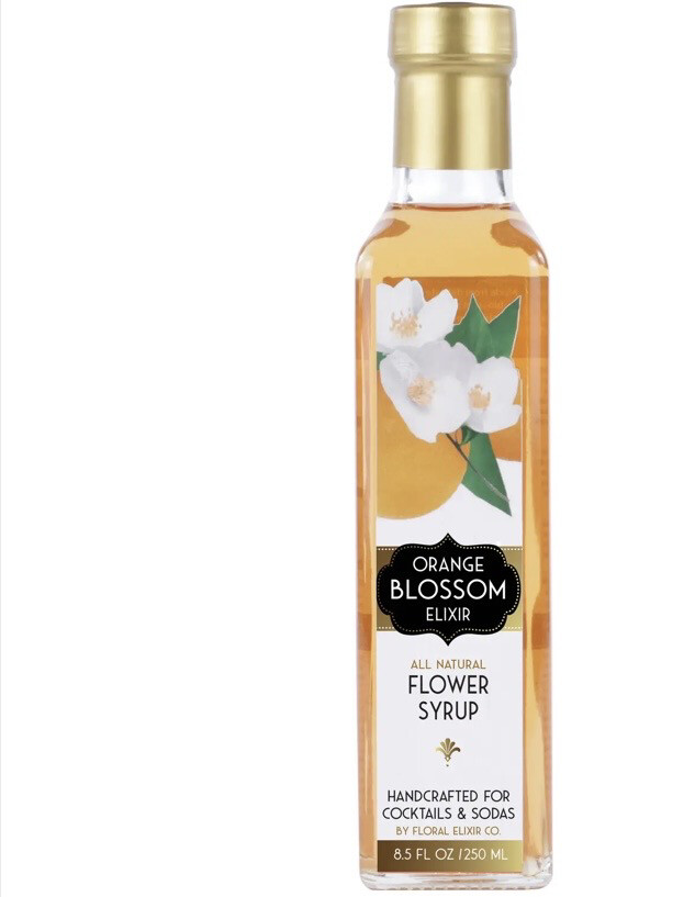 Floral Elixir Orange Blossom Flower Syrup