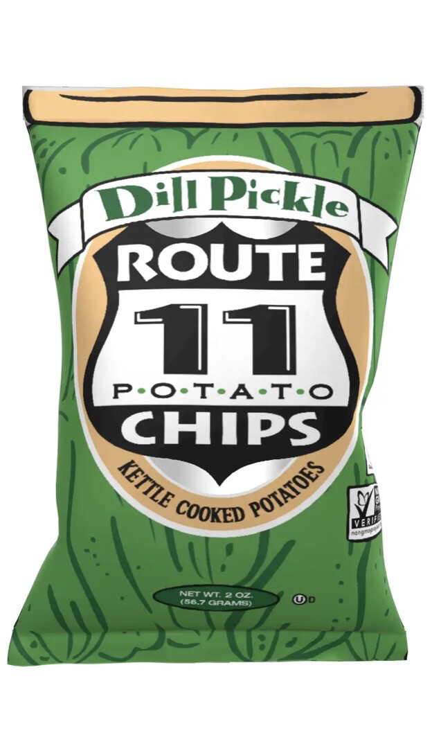 Dill Pickle Potato Chip 2 Oz