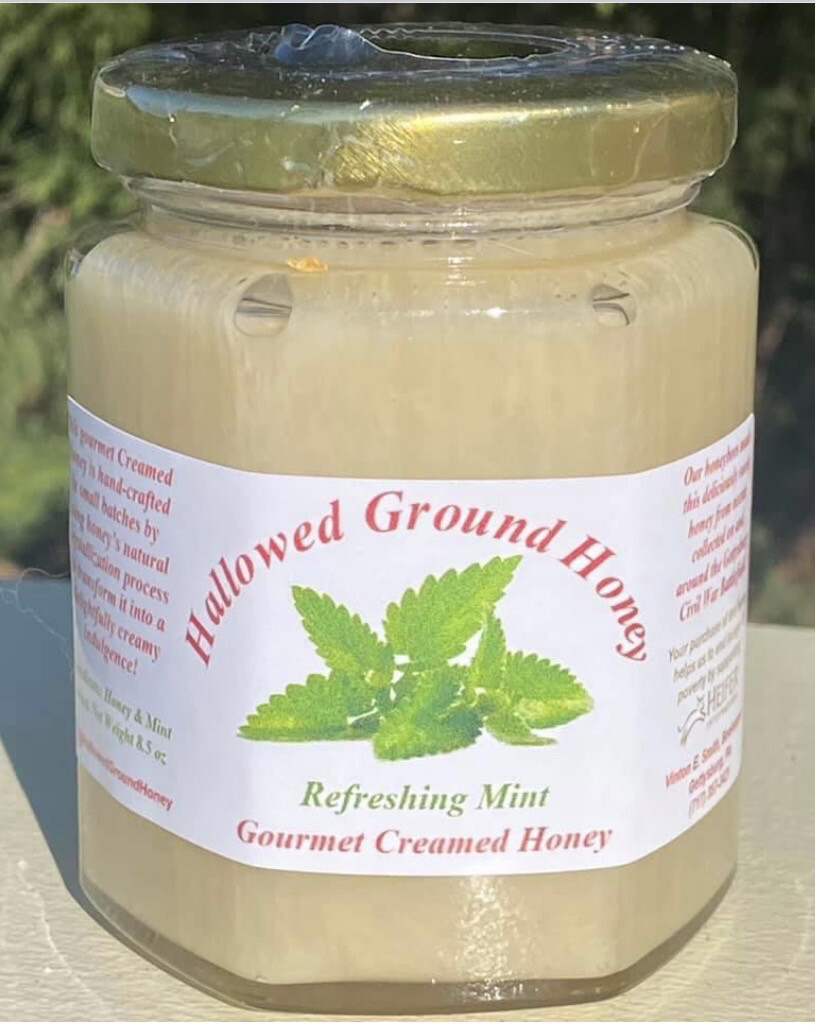 Hallowed Ground Peppermint Cream Honey