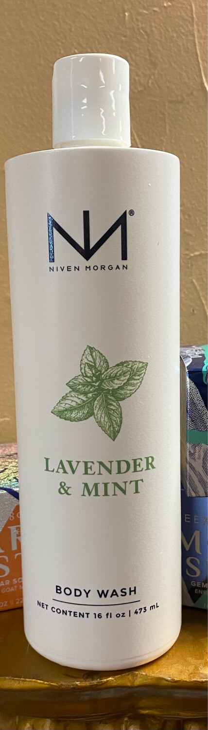Niven Morgan Lavender Mint Body Wash
