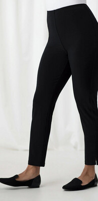 Sympli Narrow Pant Midi Black Size 8