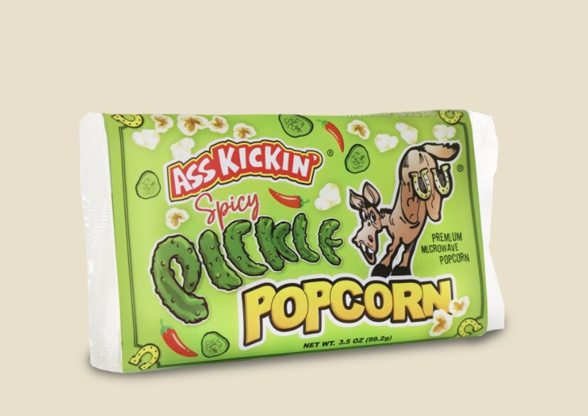 Ass Kickin Spicy Pickle Single Popcorn