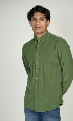 Luchiano SC Corxoroy Shirt Green L
