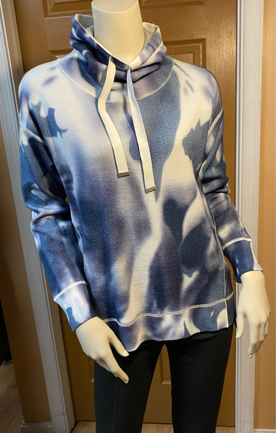OST Pullover Dyed Midnight Print XS