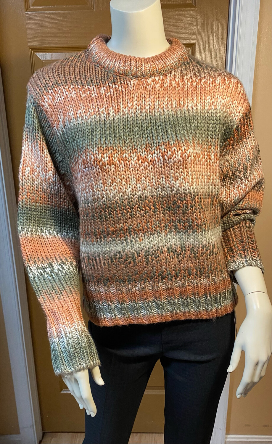 Apricot Sweater Rust S