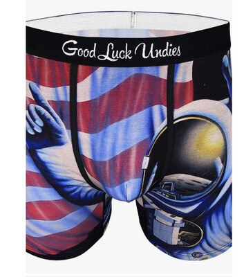 Good Luck Undies American Astronaut L