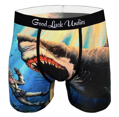 Good Luck Undies Shark Attack XXL