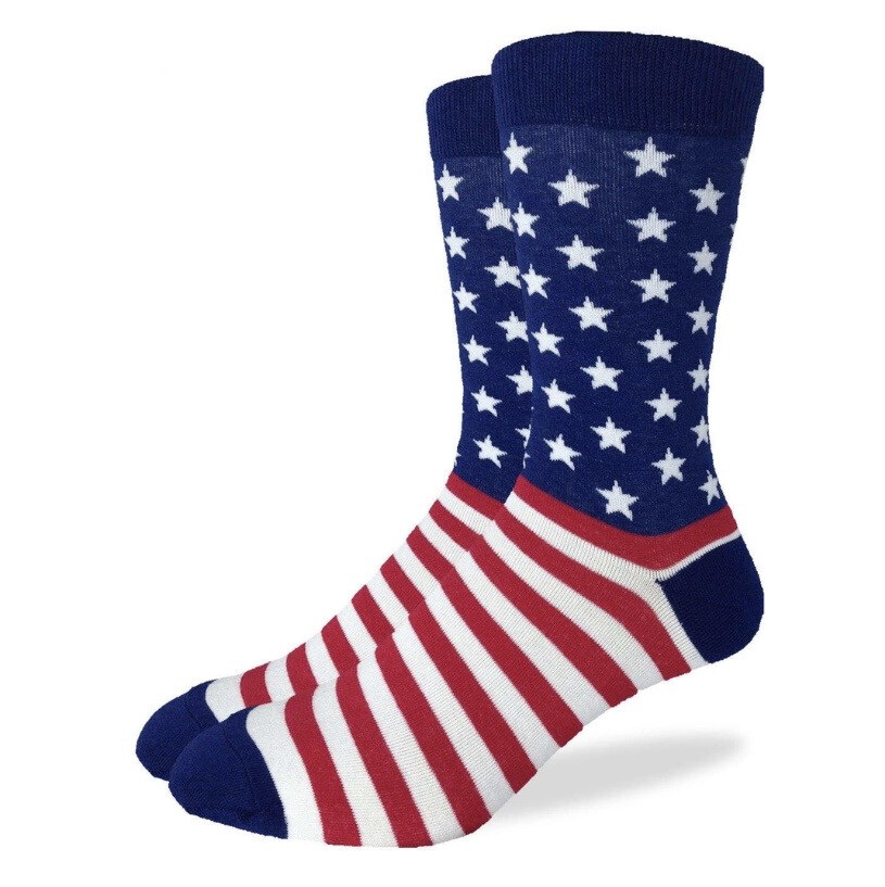 Good Luck Sock American Flag