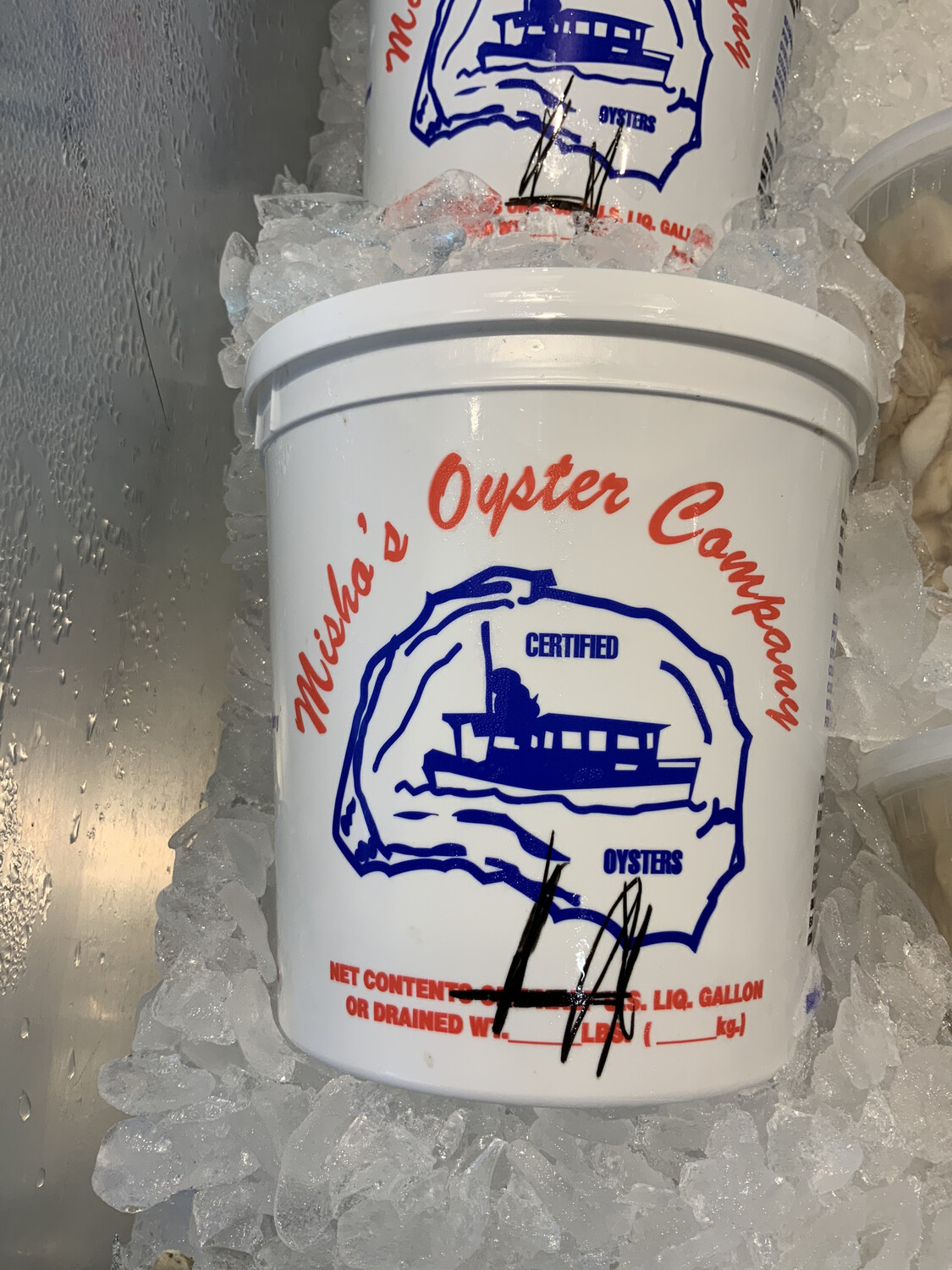 4 LB GALLON OYSTERS