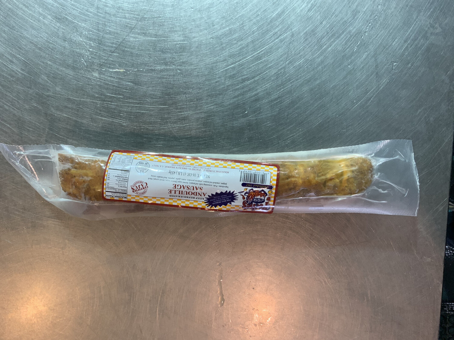 Poche&#39;s Andouille Sausage FROZEN