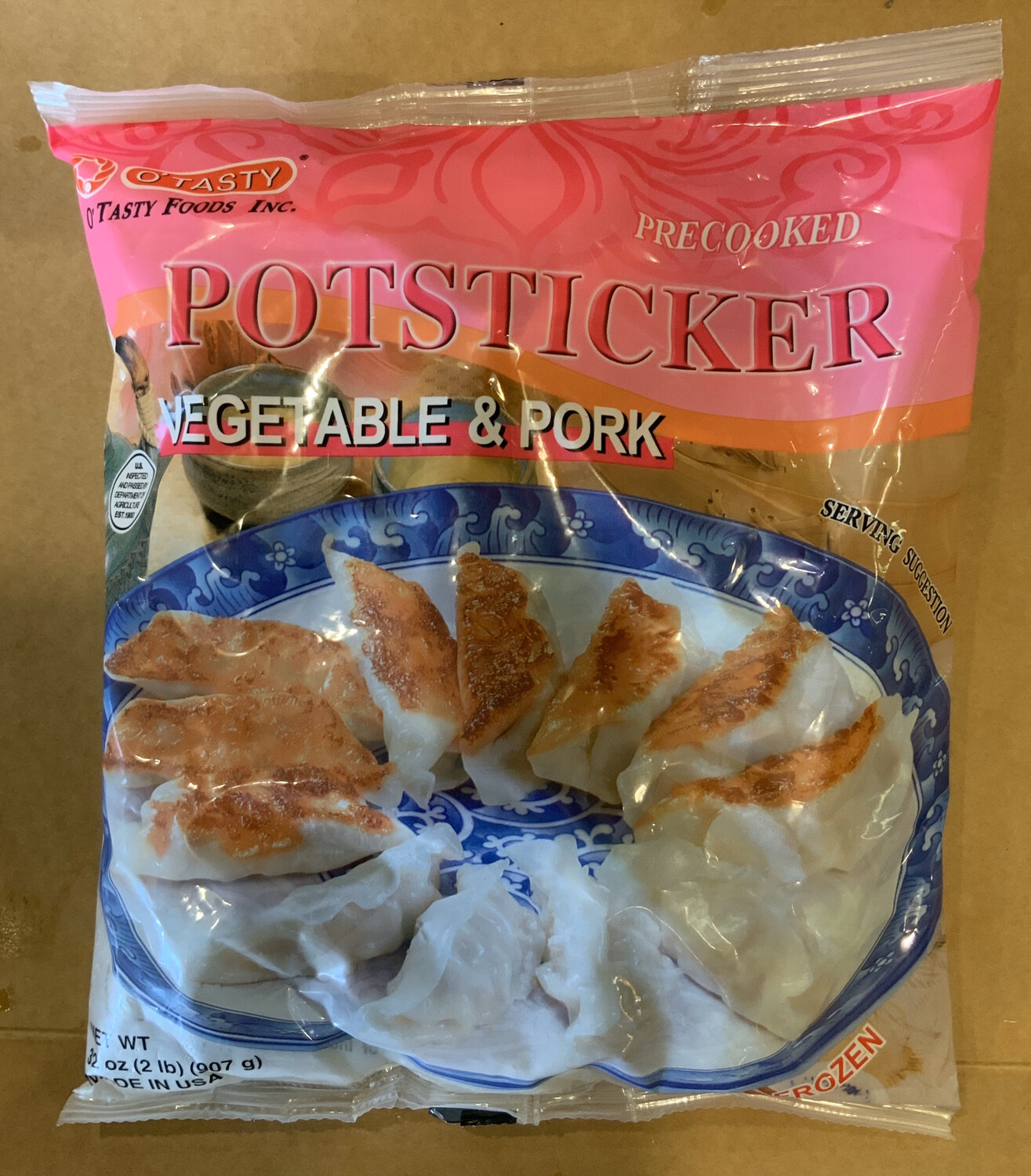Potsticker VEGETABLE AND PORK FROZEN