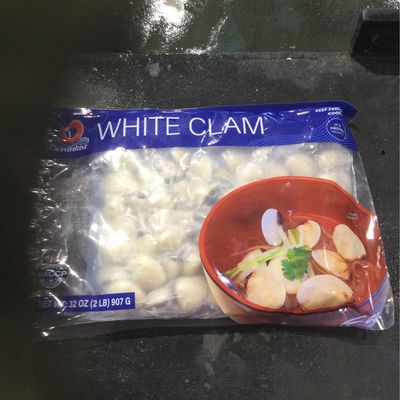 White Clams 2LBS