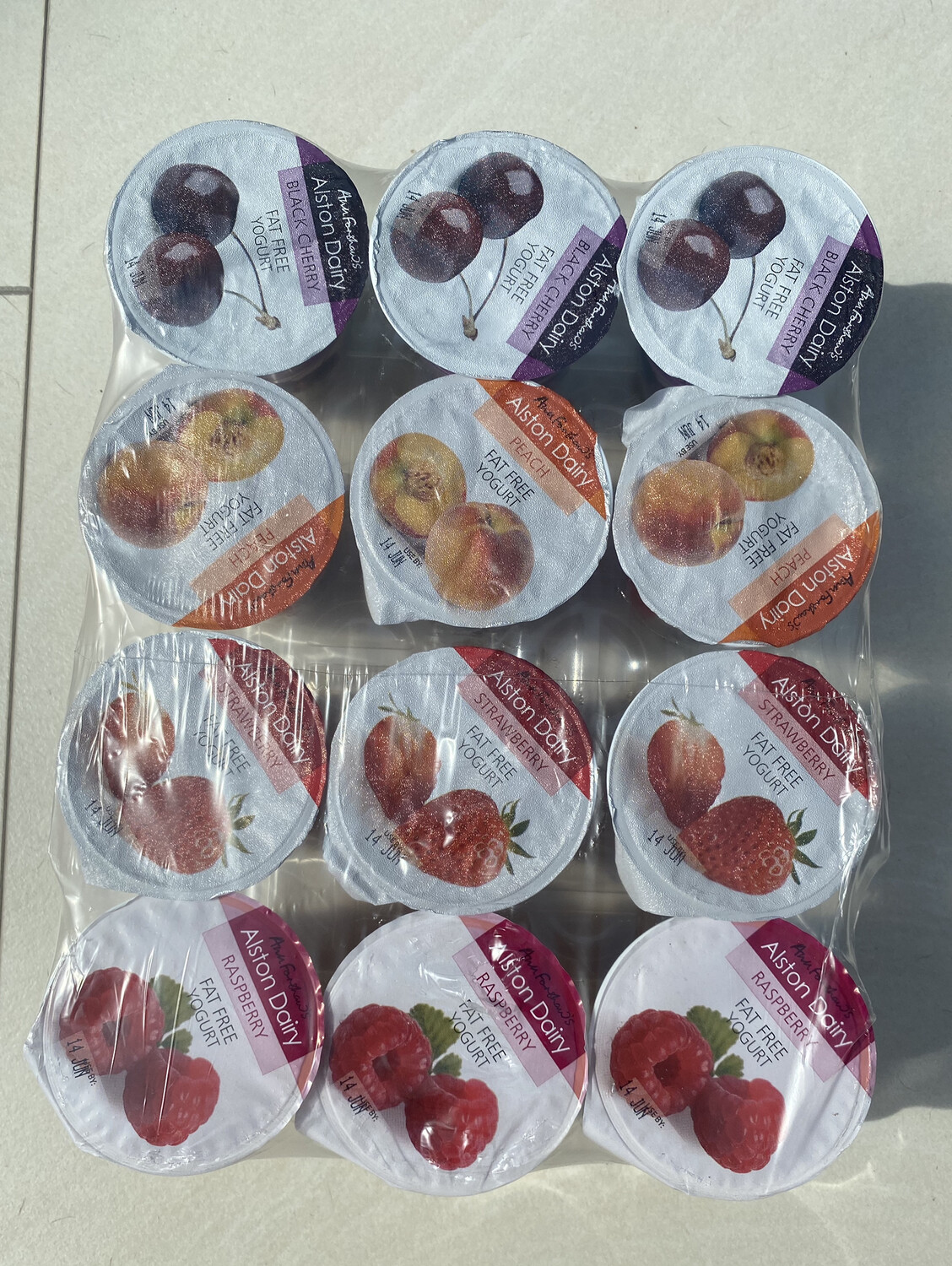 12x125g Low Fat Yoghurt