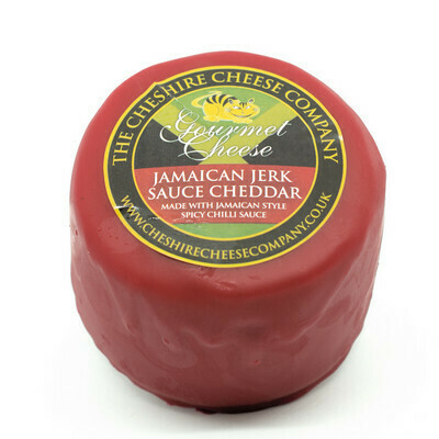 200g Jamaican Jerk Sauce & Garlic Sauce Cheddar Cheese