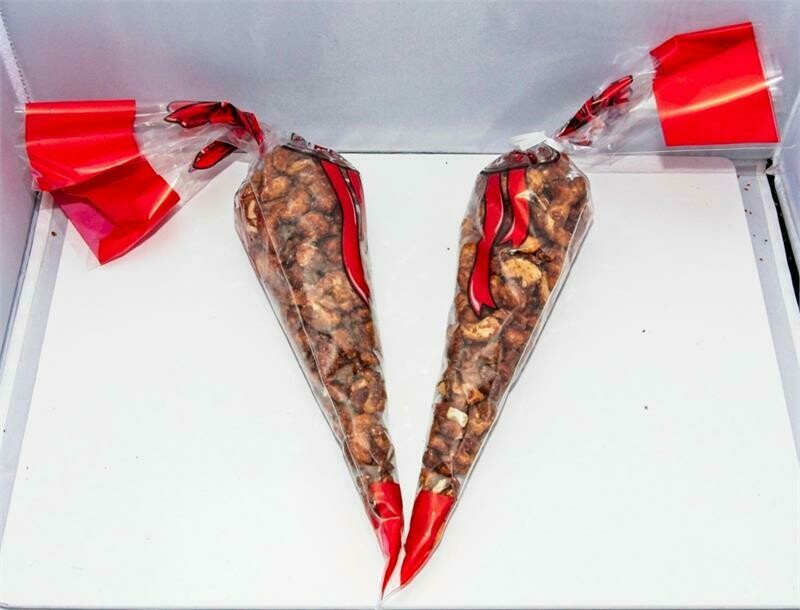 Roasted Pecans - Two 5oz Cones