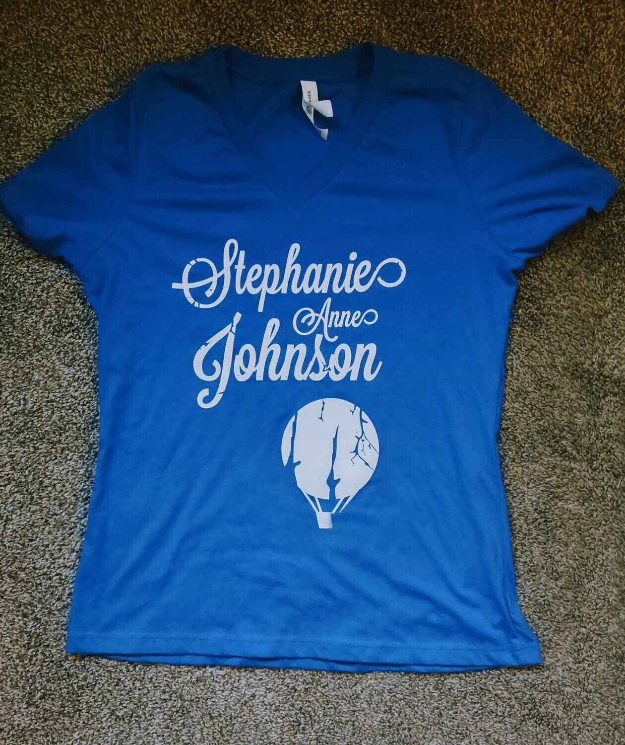 Moon/Balloon V-Neck Shirt, Size: Medium