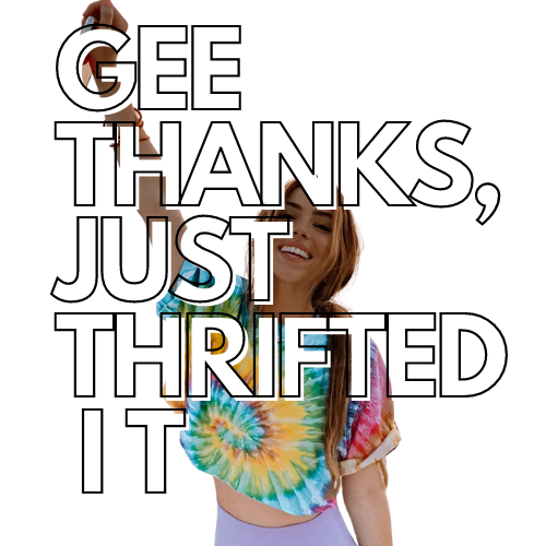 Thx, I Thrifted It