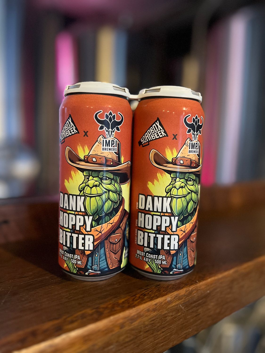 The Dank, The Hoppy and The Bitter West Coast IPA - IMPI Brewers - Carton (12 x 500ml)