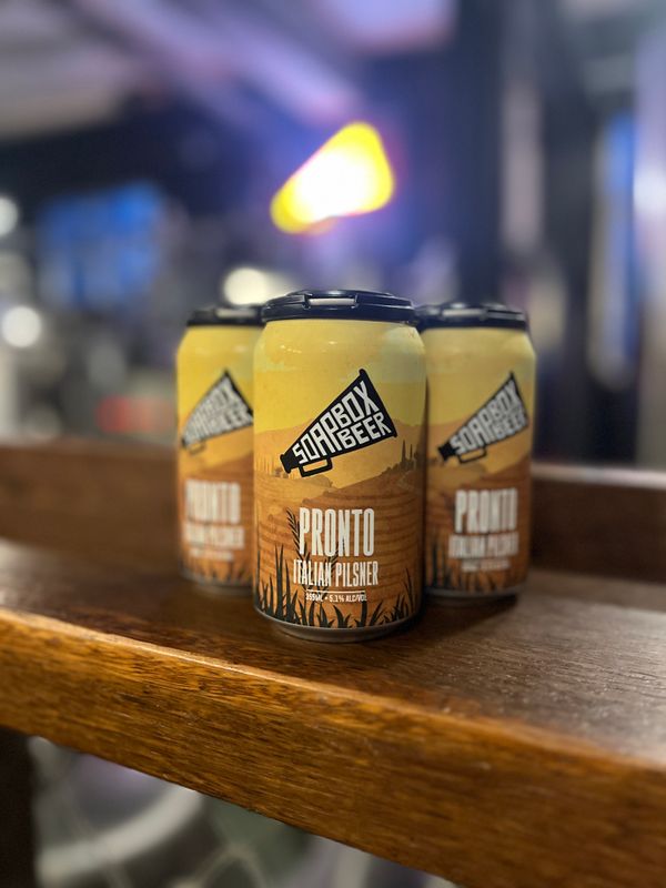 Pronto Italian Pilsner - Carton (16 x 355ml) Pronto Italian Pilsner - Carton (16 x 355ml)