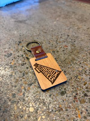 Soapbox Keyring