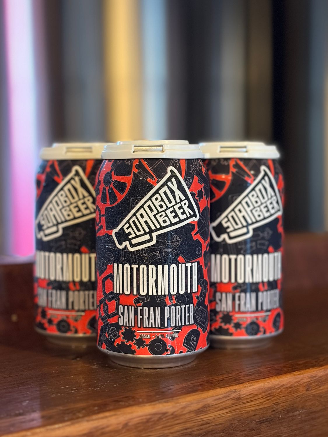 Motormouth San Fran Porter - Carton (16 x 355ml)