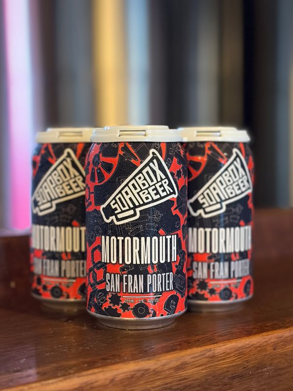 Motormouth San Fran Porter - Carton (16 x 355ml)