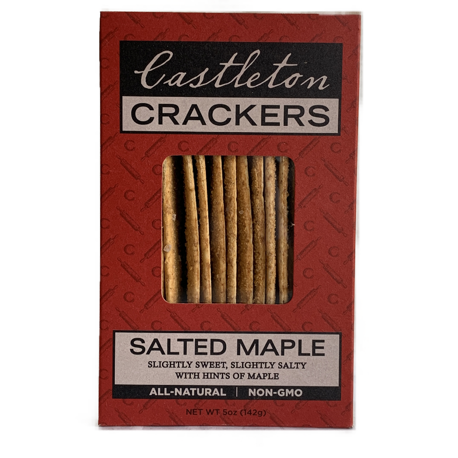 CASTLETON CRACKERS Salted Maple
