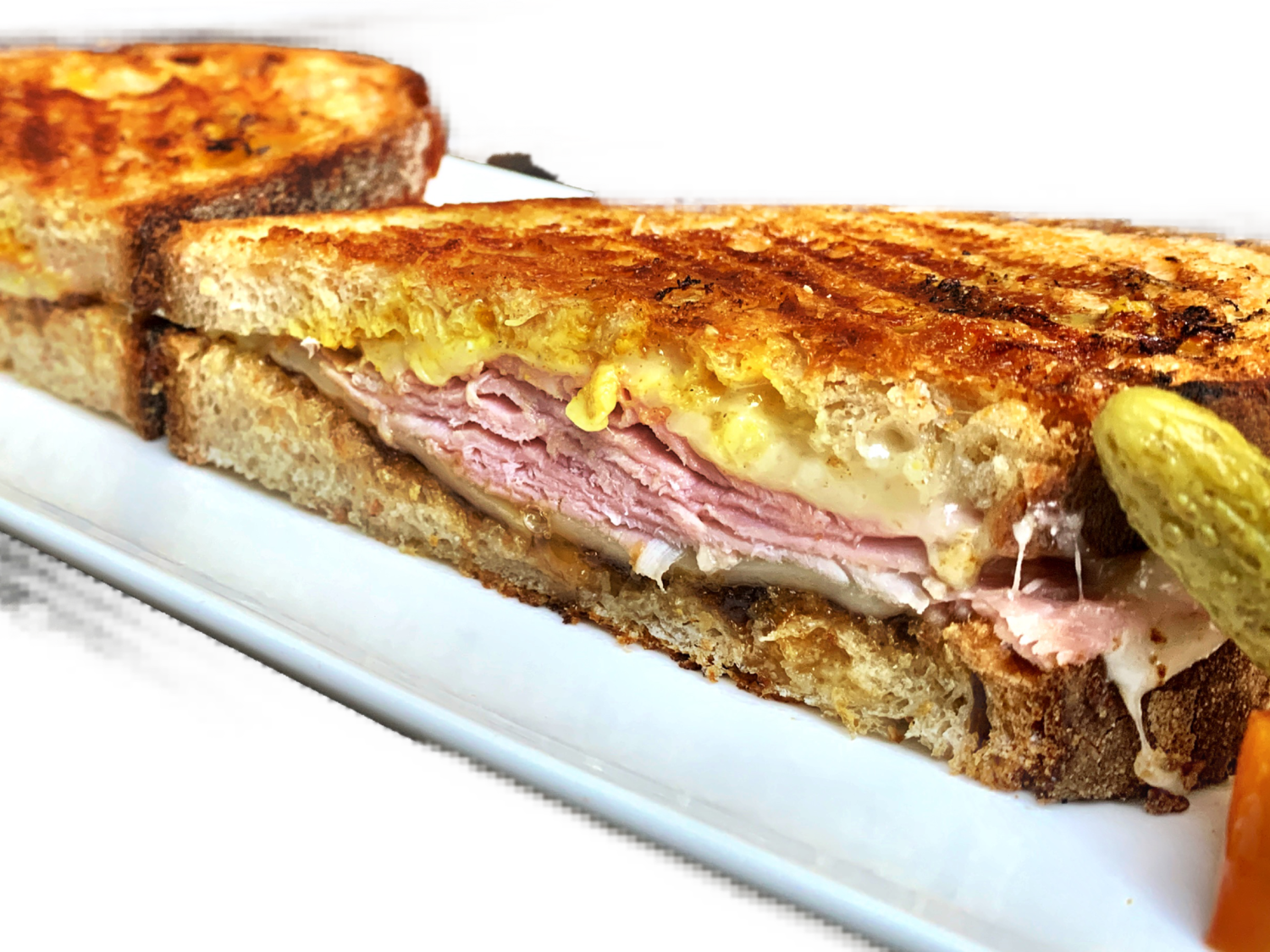 spicy Hawaiian grilled cheese