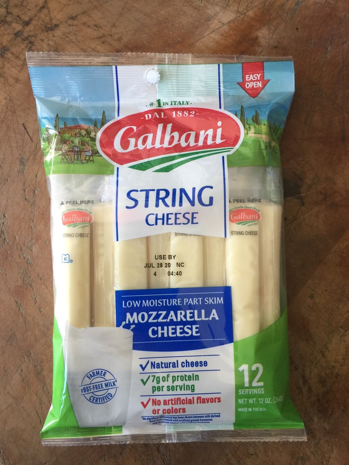 Deli / Cheese / Galbani String Cheese, 12 oz